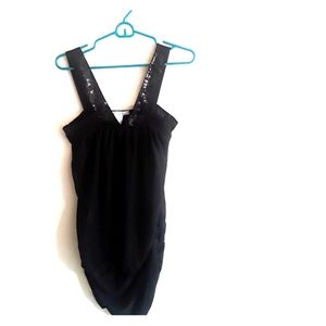 Junior M Black Charlotte Russe Dress